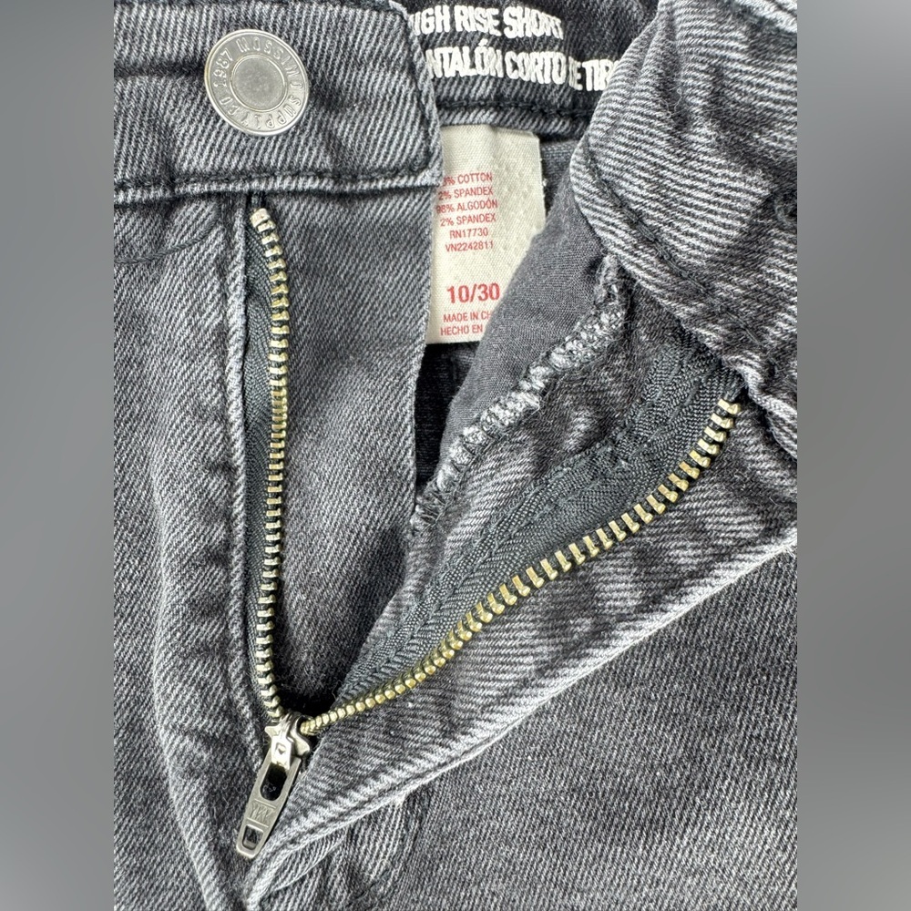Mossimo High Rise Distressed Shorts - Picture 3 of 5